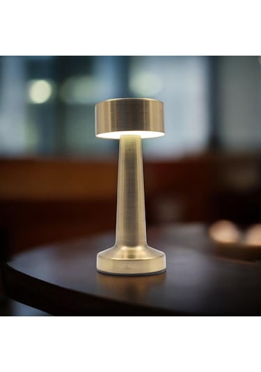 Powerdex Ledli Usb Şarjlı Dokunmatik Yuvarlak Masa Lambası Pd-222