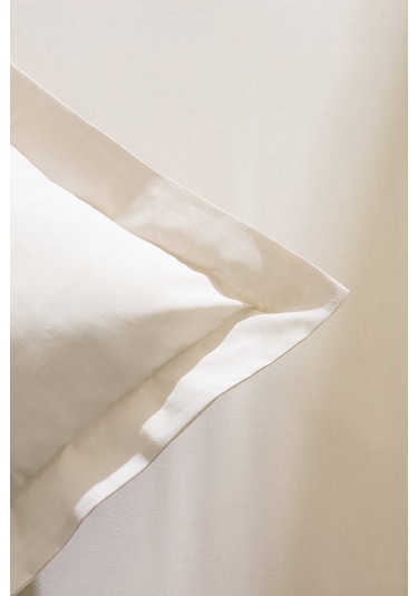 Kaşmir Home Basic %100 Pamuk Çift Kişilik Çarşaf Takımı Bej Bej