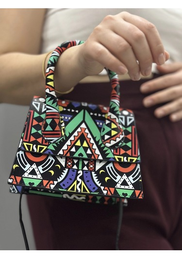 Biçomi Luxe Karma Cilt Çanta Yeşil