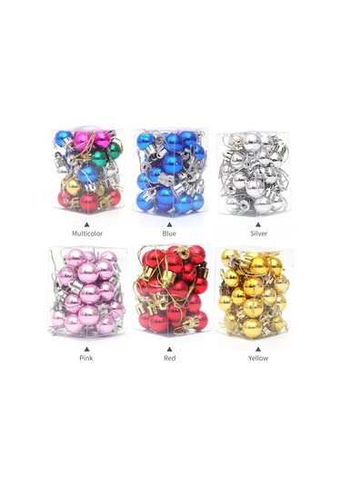 Wezone 24 Adet Kırılmaz Parlak Noel Topu Süsleme Seti - Ev, Ofis Ve Parti Dekorasyonu İçin Mavi