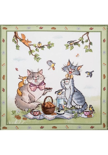 Lefard Servis Peçeteleri 2 Adet 40 40 Parmaklarınızı Yalayın 185148354 Yeşil