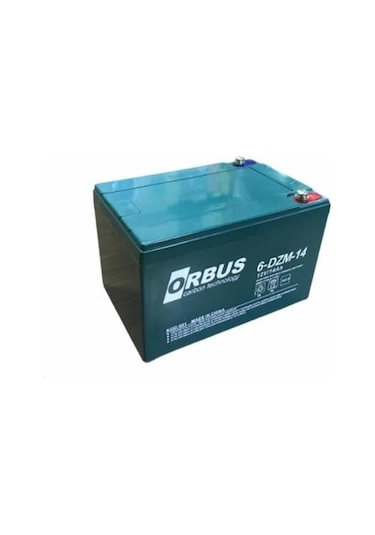 Orbus 12v 14 Ah Elektrikli Bisiklet Aküsü Deep Cycle 150 97 95 4.3 Kg