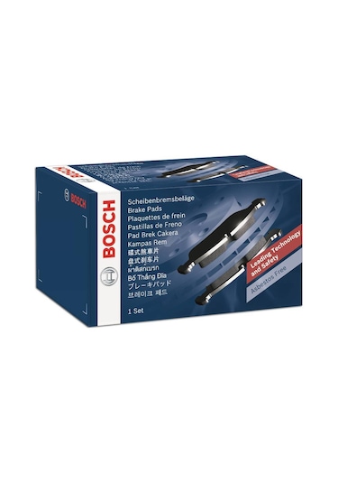 Bosch  Renault Clio 2 Ön Fren Balatası Takımı