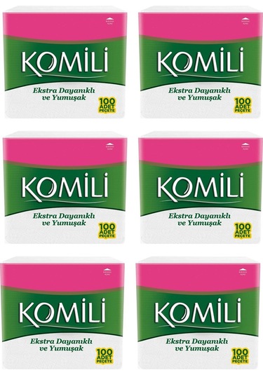 Komili Peçete 6 x 100'lü