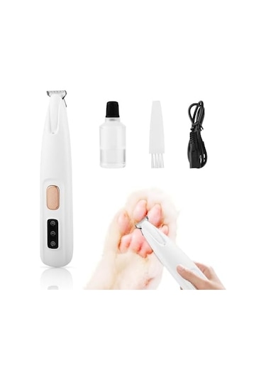 2024'ün En Yeni Evcil Hayvan Microprecision Tıraş Makinesi, Saffory Köpek Tıraş Makinesi, Led Işıklı Şarj Edilebilir Evcil Hayvan Tıraş Makinesi, Düşük N