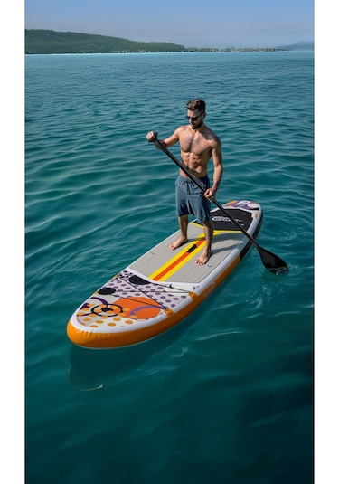 Firstop Suppaddleboardseti 305x79x15cm Kürek + Pompa Sp305-15s-2 Turuncu