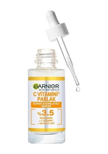 Garnier C Vitamini Parlak Süper Aydınlatıcı Serum 30ml + Maybelline New York Color Show 202 Ruj