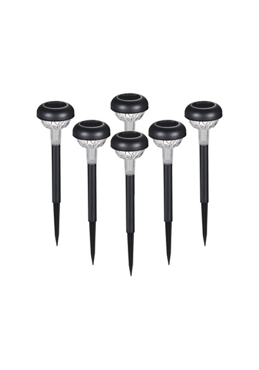 Tomshine 6 Adet Led'ler Dış Mekan Güneş Enerjili Lamba Sıcak Beyaz