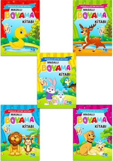 Masallı Boyama Kitabı