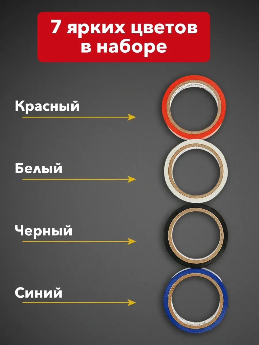 Kranz Araba İçin Renkli Flaster Seti 5 M 4 Renk 113417884