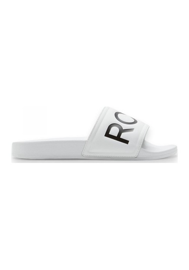 Roxy Arjl100679z Slippy Ii Günlük Beyaz-siyah Kadın Terlik Beyaz - Siyah