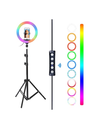 Abatech Mj26 Ringlight 10 Inç Led Işık Siyah