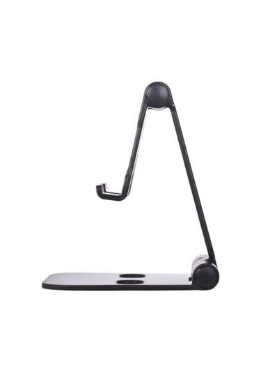 Masaüstü Telefon Tutucu Stand Katlanabilir Mobil Stand Siyah (533634902)