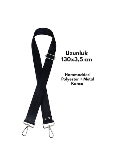Ayarlanabilir Çanta Omuz Askısı 8683255012985 Siyah
