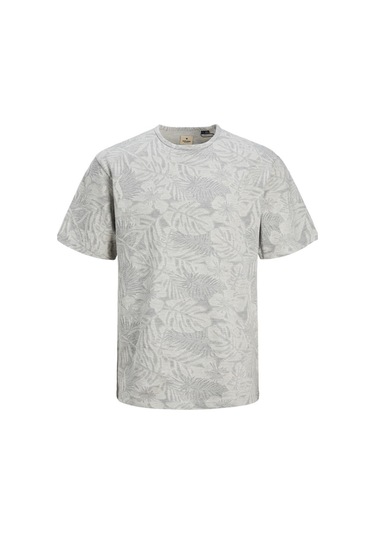 Jack & jones Jprblunael Ss Tee12253564 Gri Melanj 001