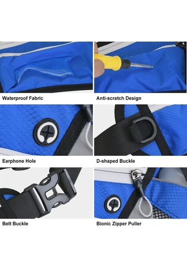 Novahub Vücuda Tam Oturan, İnce Bel Çantası Küçük Boy, Pasaport, Cüzdan, Telefon İçin İdeal Kırmızı Kırmızı