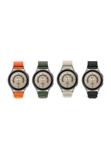 Huawei Watch Gt 3 42mm Uyumlu Krd-74 20mm Hasır Zore Kordon-turuncu