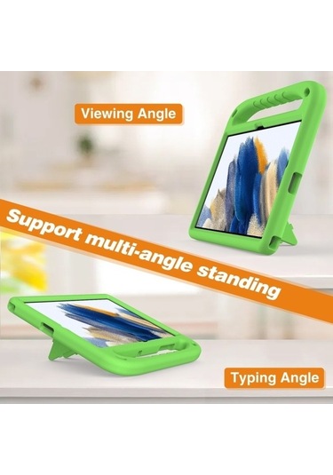 Didadodo Samsung Uyumlu Galaxy Tab A9+ Tutuculu Eva Darbeye Dayanıklı Tablet Kılıfı, Küçükboyutlu Kılıf