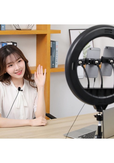 Singree Kablolu Mini Yaka Mikrofonu - Canlı Yayın Ve Kayıt İçin Gürültü Azaltmalı 360 Ses Alma 3.5mm/type-c