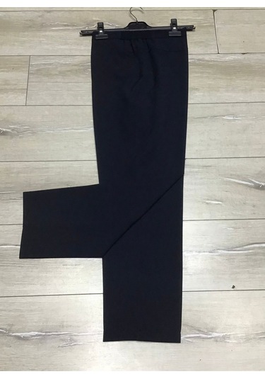 Ece Giyim Yanlardan Lastikli Büyük Beden Pantolon Plt98 Lacivert