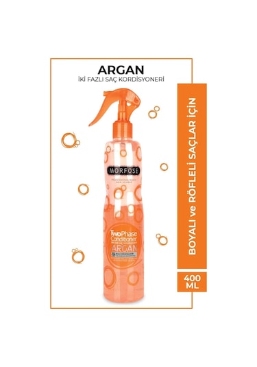 Morfose Argan Çift Fazlı Fön Suyu 400 ML