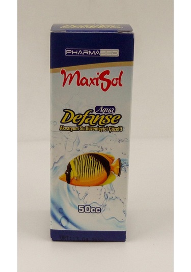 Maxisol Defanse Akvaryum Su Düzenleyici Çözelti 50 ML