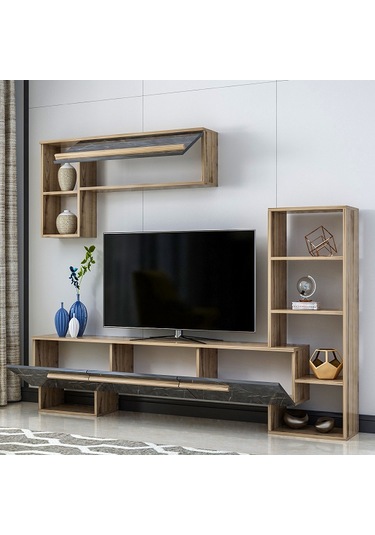 Tv Ünitesi Star Çırağan Mermer Desen 209 Cm