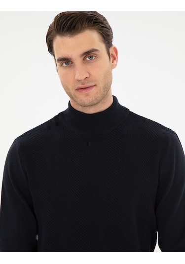 Pierre Cardin Erkek Lacivert Kazak /triko 50300498-vr033 Lacivert