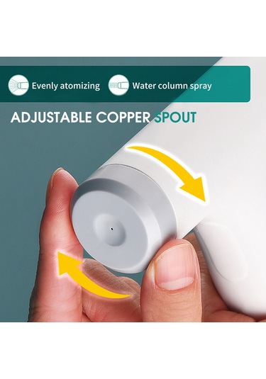 Skycity 900ml Kahverengi Akıllı Zamanlayıcı Elektrikli Sulama Sprayı - Usb Şarjlı, 2 Mod Su Şekli/toz , Görünür Poşet, 1200mah Batarya