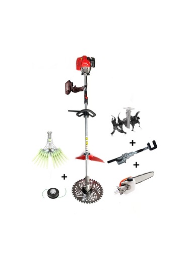 Silen C-52 3.2 KW 4.6 HP Yan Tırpan + Dal Testere + Zeytin Hasat + Fındık Silkeleme + Akrep Çapa Makinesi