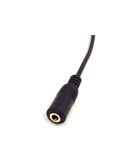 1.5 Metre 4 Boğumlu Aux Stereo 3.5mm Jack Ses Uzatma Kablosu F/m