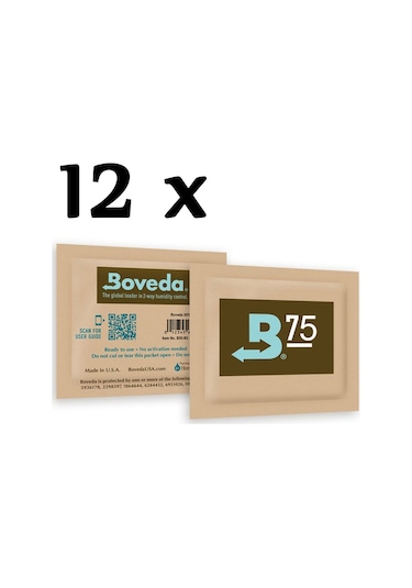 B75 Boveda 12 Adet Jel Otomatik Humidor Nemlendiricisi Pp64-12