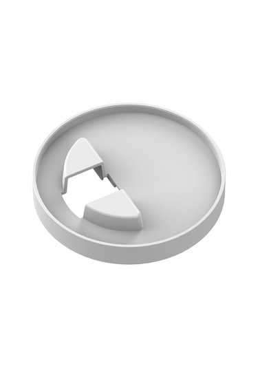 Geeroyoo Echo Show 10 Hoparlör İçin Delmeyen Sabit Ayak Abs Malzeme Beyaz Renkli Tutucu