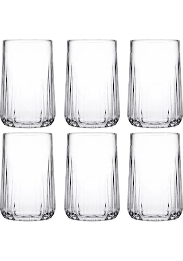 Nova Kahve Yanı Bardağı 6 Lı Şeffaf