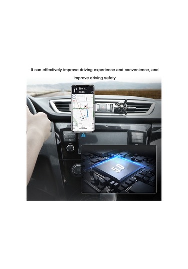 Shineyee Bt 5.0 Araç Bluetooth Alıcı - Kablosuz Ses Adaptörü, El-işsiz Arama, Navigasyon Yayını, 3.5mm Aux Girişi, 10m Alım Mesafesi