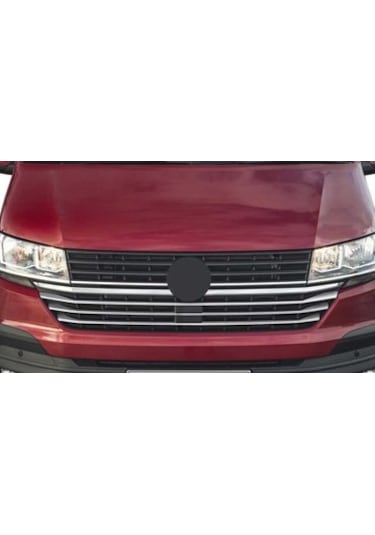Volkswagen Transporter Uyumlu 45297 Ön Panjur Alt Çıtalar Paslanmaz Çelik -2019 Parça