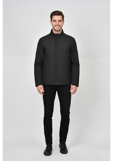 Erkek Hakim Yaka İçi Polarlı Spor Mont 99546 Bgl-st04879 Haki