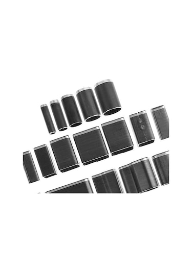 Suntek 24/39 Şekil Tarzı Içi Boş Kesici Yumruk Seti 24-delik Siyah