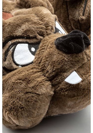 Twigy Cane Kadın, Garson Boy Hayvanlı Panduf Kahverengi 33/38 AA0616 Kahverengi