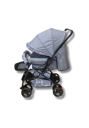 Jusso Dido Comfort Line Çift Yönlü Bebek Arabası Gri