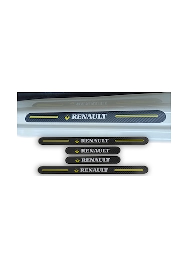 Renault Symbol Orta Uyumlu Carbon Kapı Eşiği + F1 Kulakçık (550932841)