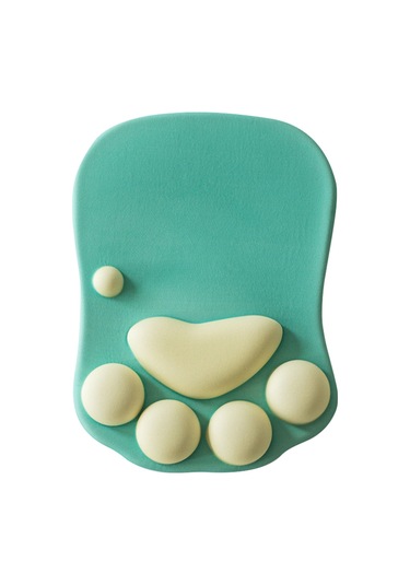 Suokom Mouse Pad Sevimli Kedi Pençesi Ofis Silikon Üç Boyutlu Bilek Mouse Pad Bilek Desteği Bilgisayar Aksesuarları