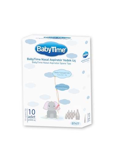 Baby Time Nazal Aspiratör Yedek Uç 10'lu