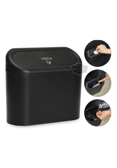 Ofis Ve Araç İçi Taşınabilir Portatif Çöp Kutusu