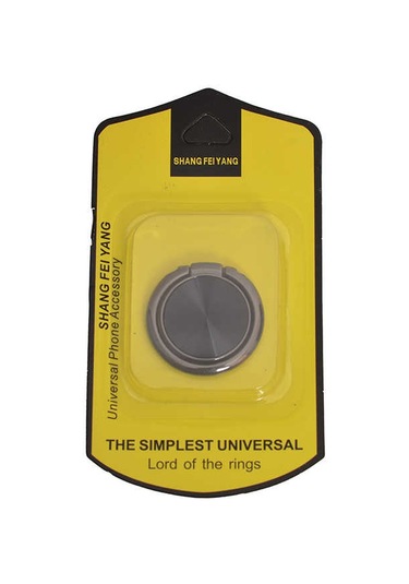 Rng-08 Ring Telefon Yüzük Tutucu Aparat, Siyah