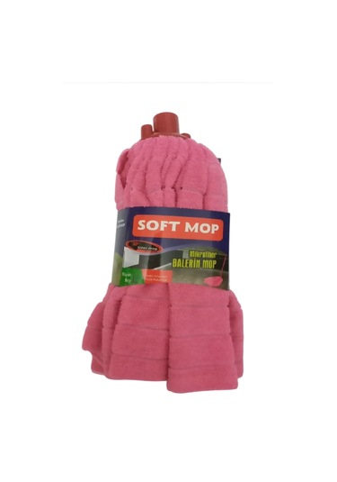 Soft Mop Mikrofiber Havlu Paspas Mop Ucu Ahşap Sapı Takım