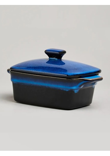 Agness Kaplamalı 250 Ml Fırın Kabı "reactıve Blue" 451852848 Mavi