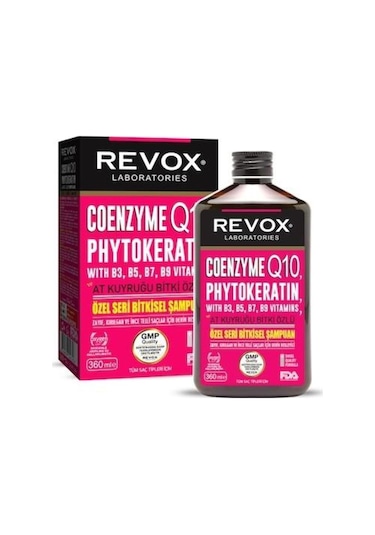 Revox Coenyzme Q10 Phytokeratin At Kuyruğu Özel Bitkisel Şampuan 360 ML