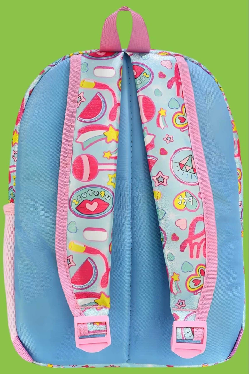 Tezzgelsin Kız Çocuk 0-8 Yaş Günlük Kullanım Su Geçirmez Çocuk Sırt Çantası Anaokulu Çantası Kreş Çantası MAvi