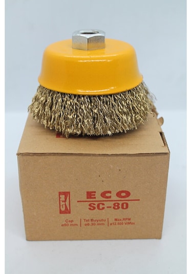 Esc-80 Eko Saçaklı Çanak Fırça
